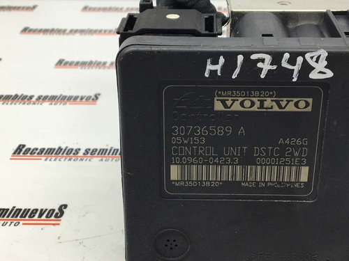 Pompa ABS VOLVO V40 30736589 A / 30736589A / 10 0960 0423 3 / 10096004233 / 30736588 / 4N51 2C405 EC...