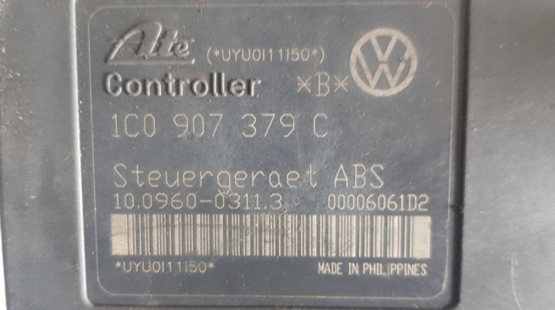 Pompa ABS VW Beetle coduri piesa 1C0907379C / 1J0614117E