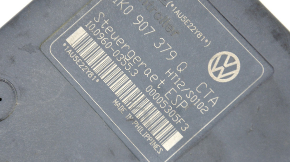 Pompa Abs VW GOLF 5 2003 - 2009 1K0907379Q, 10.0960-0355.3, 10096003553