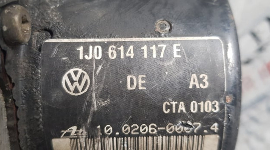 Pompa ABS VW Lupo 3L coduri piesa 1C0907379C / 1J0614117E