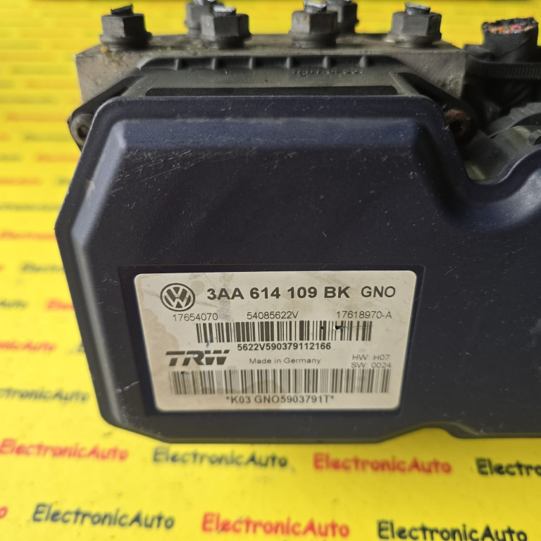 Pompa ABS Vw Passat 3AA614109BK, 54085622V, 17618970A, 17654070,