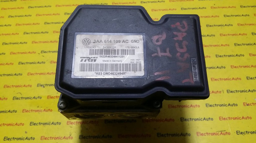 Pompa ABS VW Passat B7 3AA614109AC, 54085622R