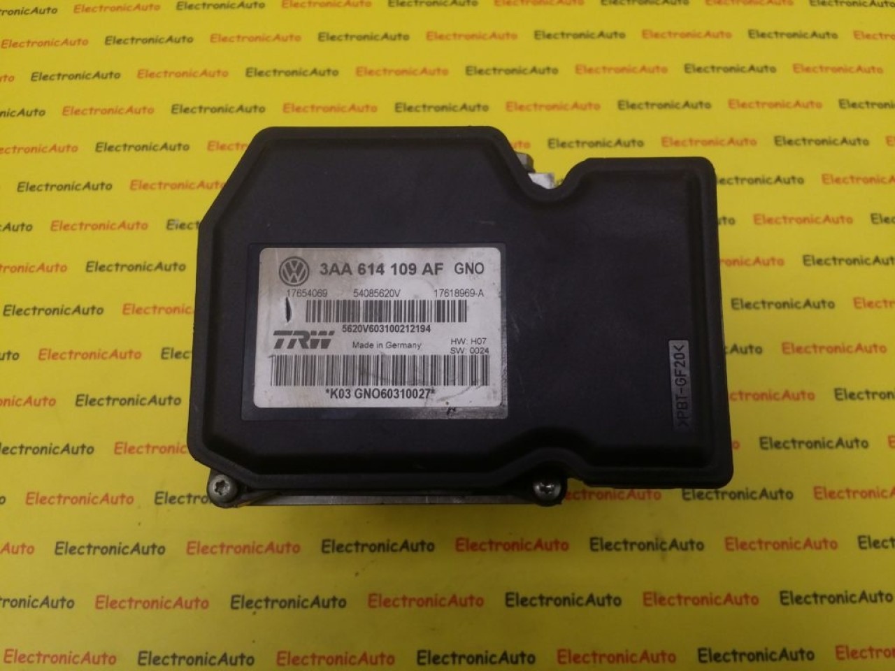 Pompa ABS Vw Passat Variant, 3AA614109AF, 17654069, 54085620V, 17618969A,