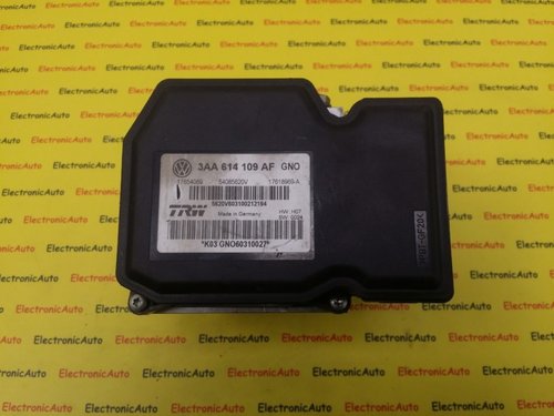 Pompa ABS Vw Passat Variant, 3AA614109AF, 17654069, 54085620V, 17618969A,