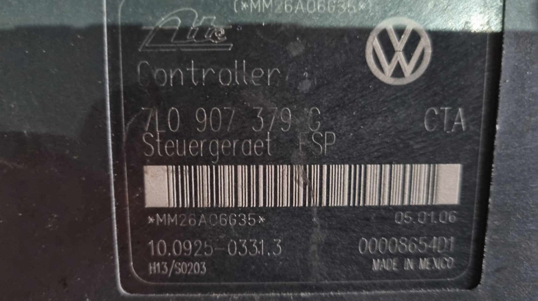 Pompa ABS VW Touareg 7L coduri 7l0907379g / 7l0614111h