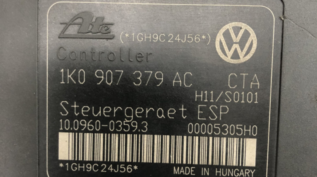 Pompa abs VW Touran 2.0 Benzina Ecofuel 109cp sedan 2009 (1K0907379AC)