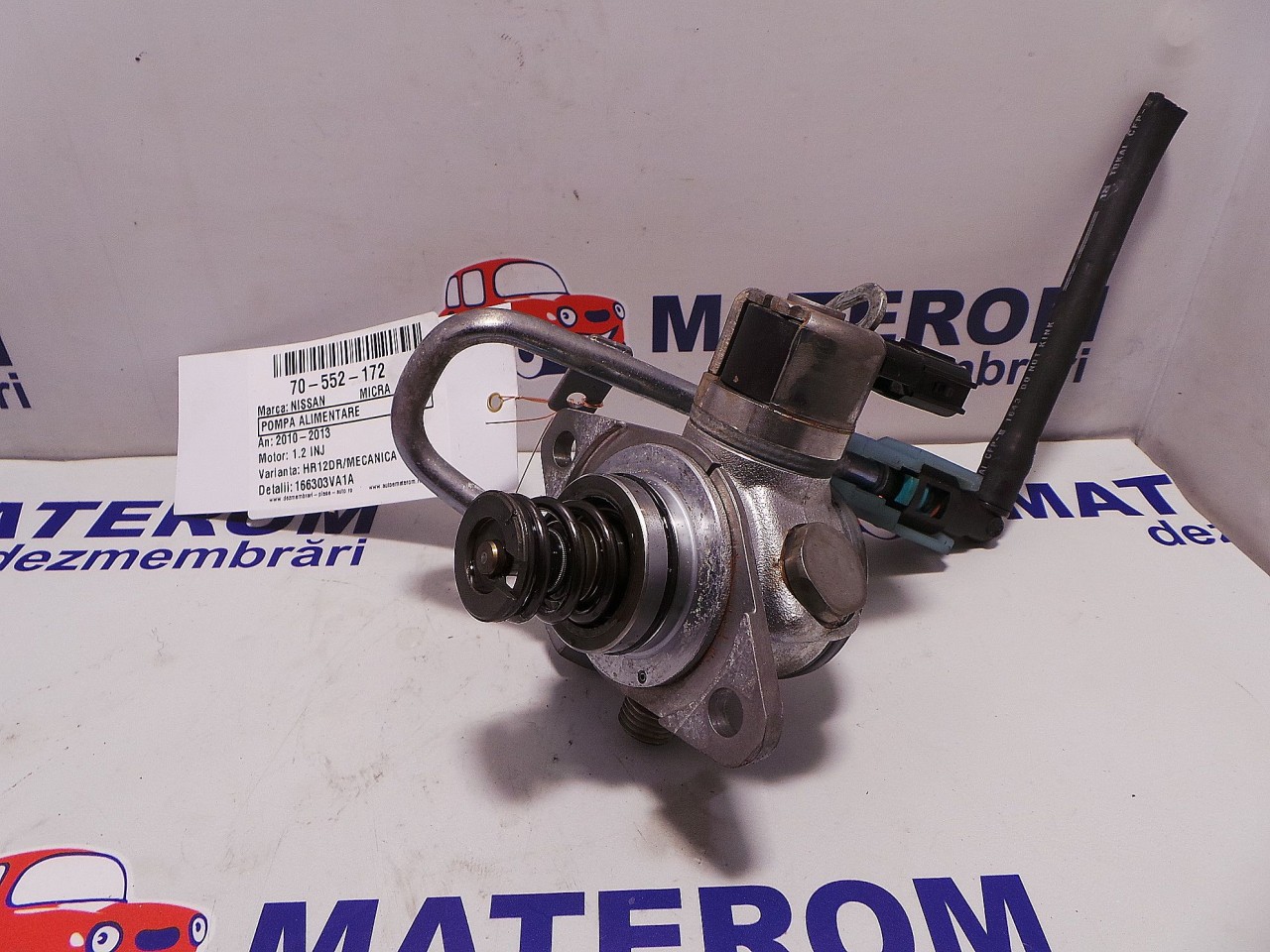 POMPA ALIMENTARE NISSAN MICRA MICRA 1.2 DIGS - (2010 2013)