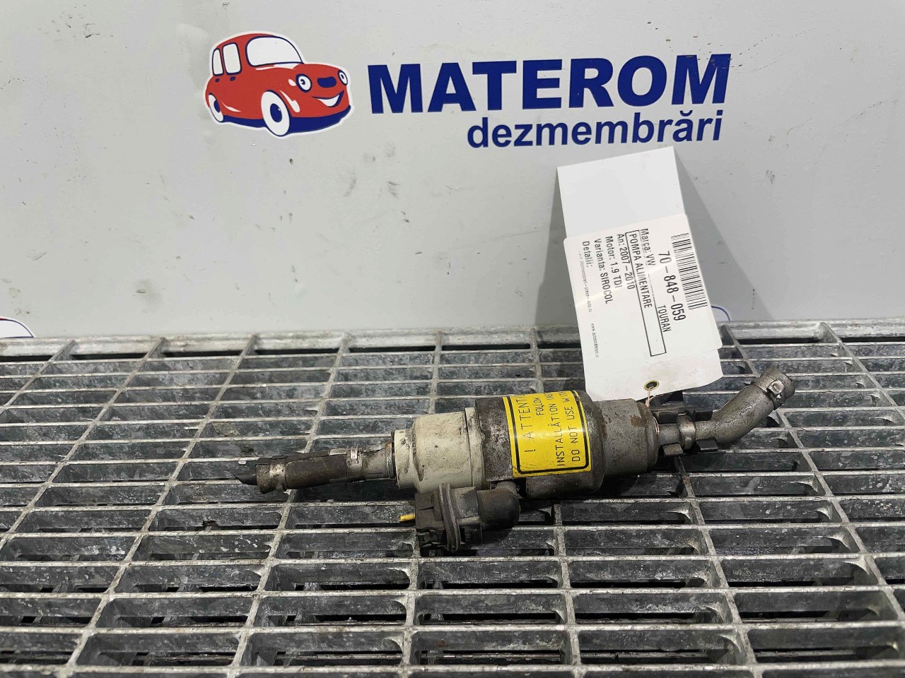 POMPA ALIMENTARE VW TOURAN TOURAN 1.9 TDI - (2007 2010)