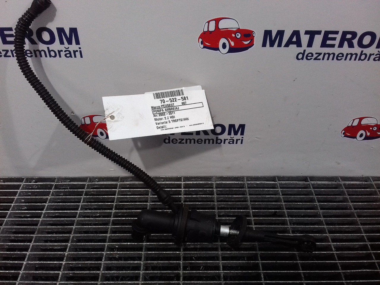 POMPA AMBREIAJ PEUGEOT 607 607 2.2 HDI - (2002 2011)