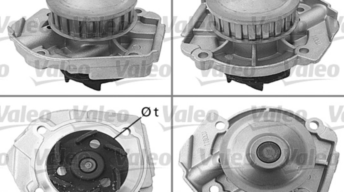 Pompa apa (506397 VALEO) AUTOBIANCHI,FIAT,LANCIA