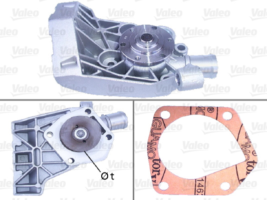 Pompa apa (506730 VALEO) SKODA
