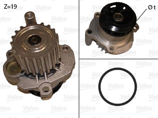 Pompa apa (506873 VALEO) AUDI,FORD,SEAT,SKODA,VW