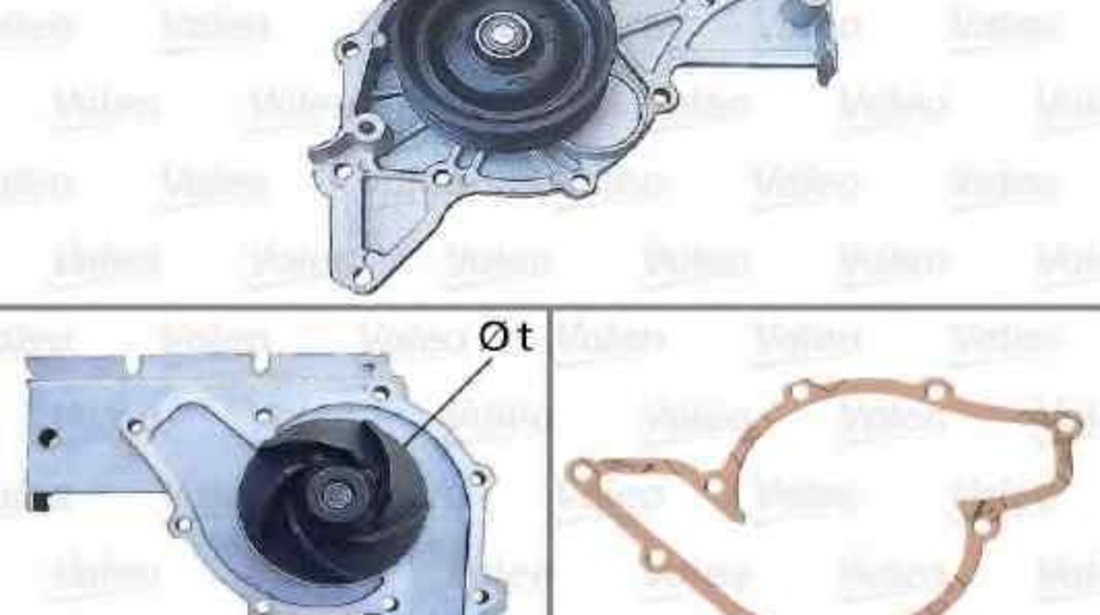 pompa apa AUDI A4 Cabriolet (8H7, B6, 8HE, B7) VALEO 506781