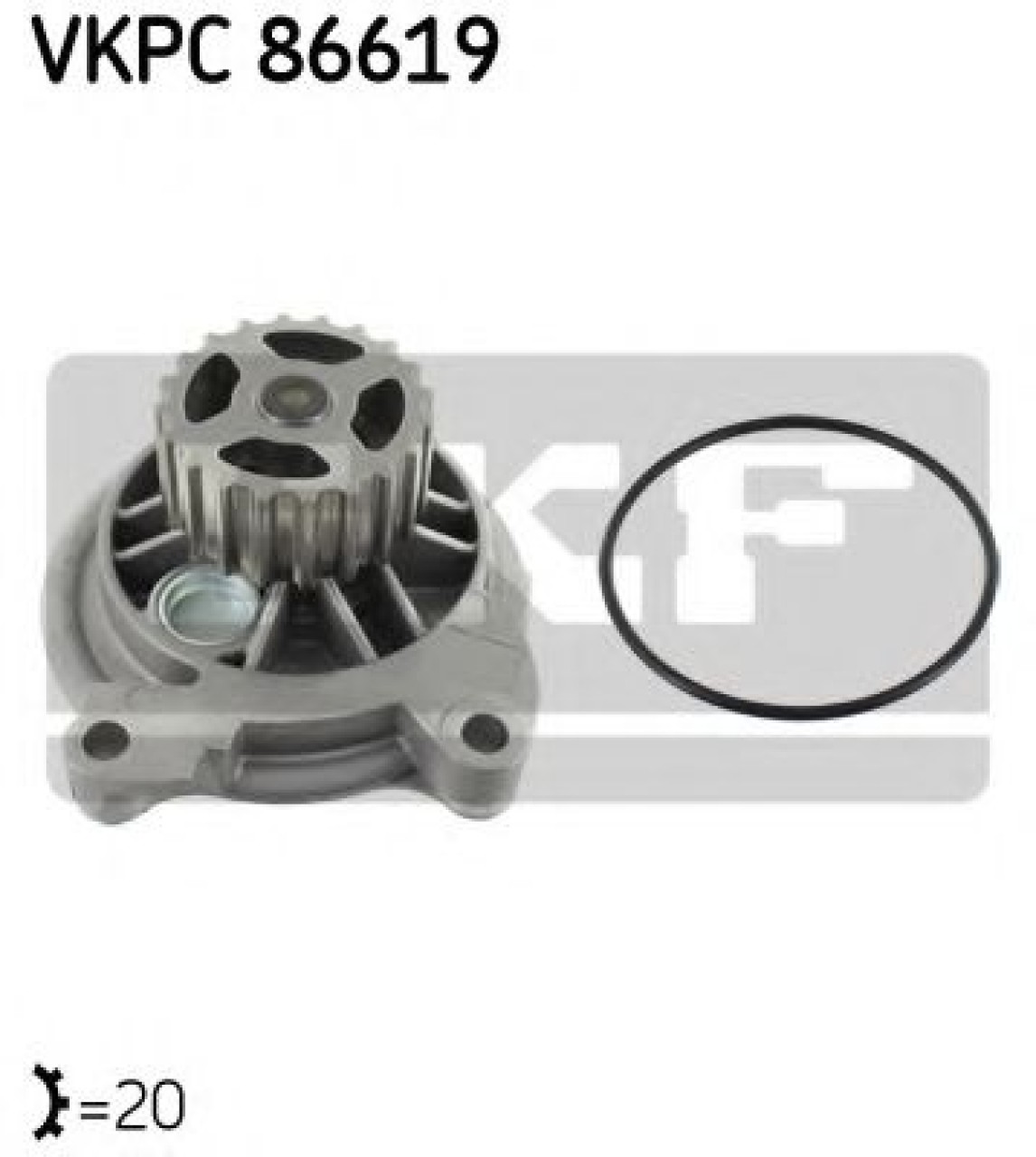 Pompa apa AUDI A6 Avant (4A, C4) (1994 - 1997) SKF VKPC 86619 piesa NOUA