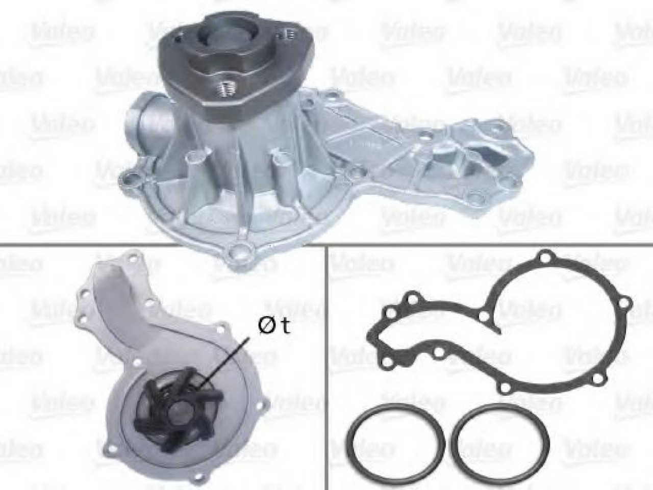Pompa apa AUDI A6 Avant (4A, C4) (1994 - 1997) VALEO 506666 piesa NOUA