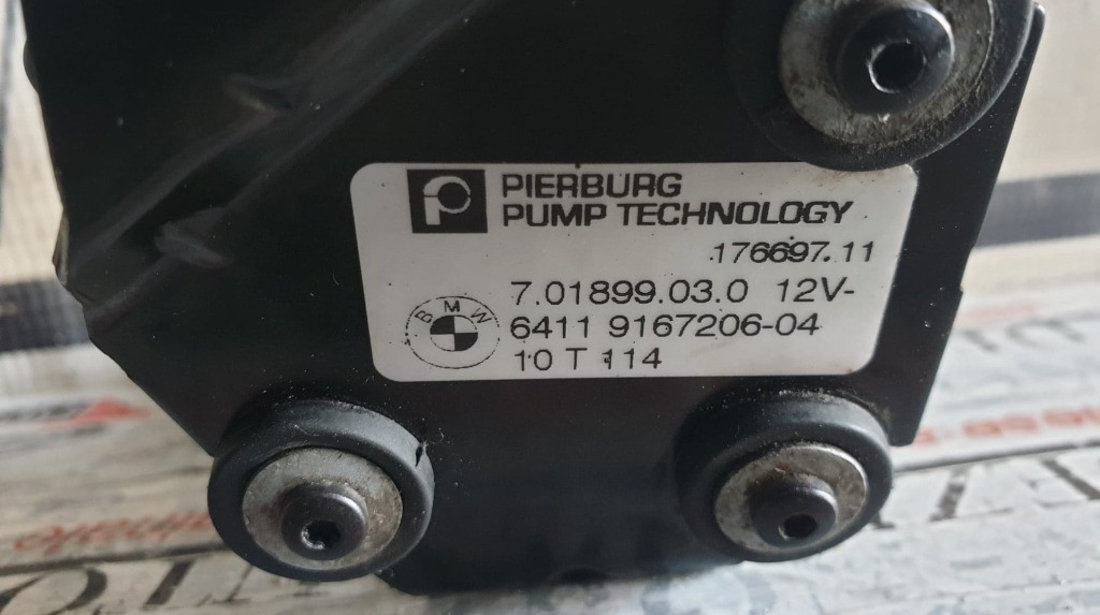 Pompa apa auxiliara originala PIERBURG BMW 5 Touring (F11) 530d 3.0 245 cai cod piesa : 9167206