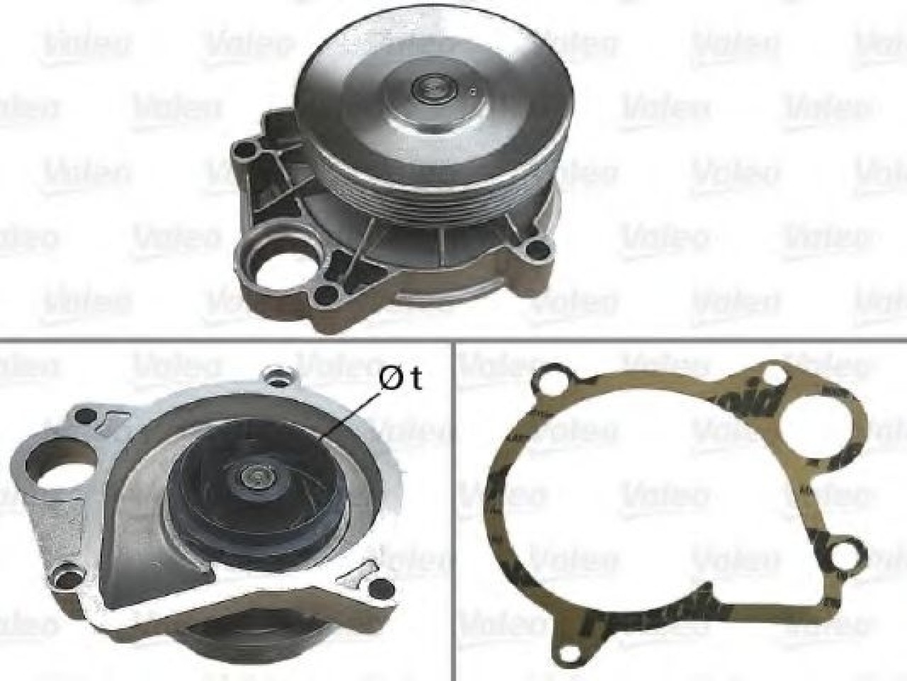 Pompa apa BMW Seria 3 Cupe (E46) (1999 - 2006) VALEO 506646 piesa NOUA