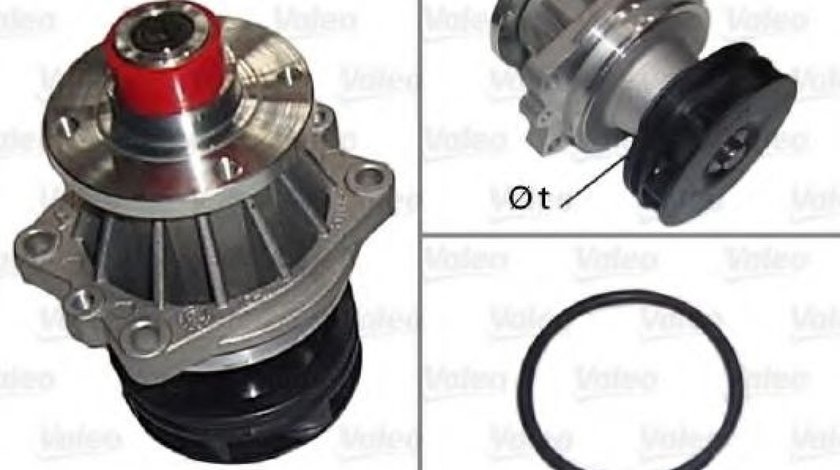 Pompa apa BMW Seria 3 Touring (E46) (1999 - 2005) VALEO 506107 piesa NOUA