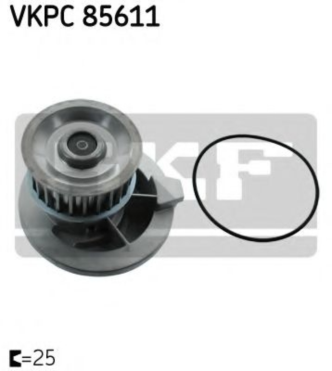 Pompa apa CHEVROLET LACETTI Combi (J200) (2005 - 2016) SKF VKPC 85611 piesa NOUA