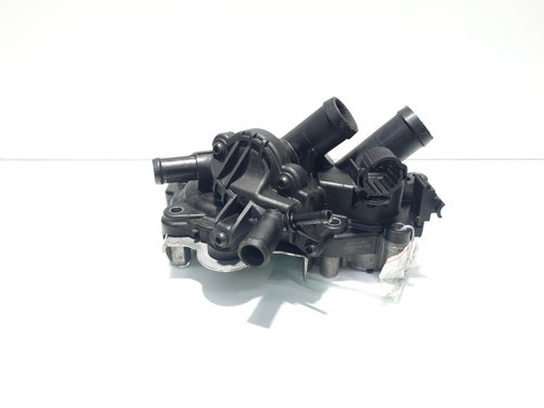 Pompa apa cu corp termostat, cod 04E121042M, 04E121600BD, VW Scirocco (137), 1.4 TSI, CZD (id:576446...
