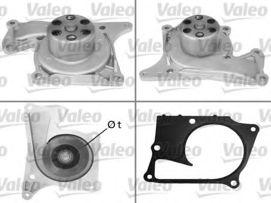Pompa apa DACIA LOGAN MCV II (2013 - 2016) VALEO 506993 piesa NOUA