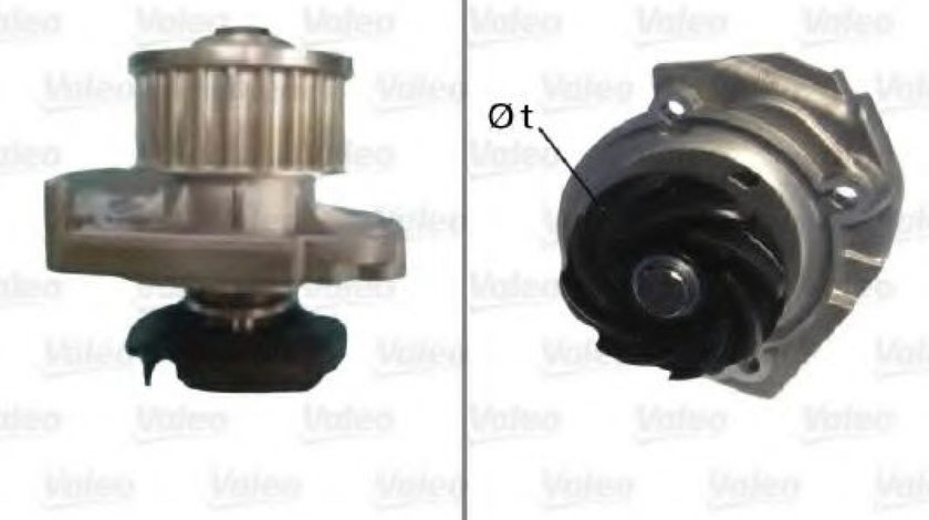 Pompa apa FIAT PALIO Weekend (178DX) (1996 - 2016) VALEO 506686 piesa NOUA