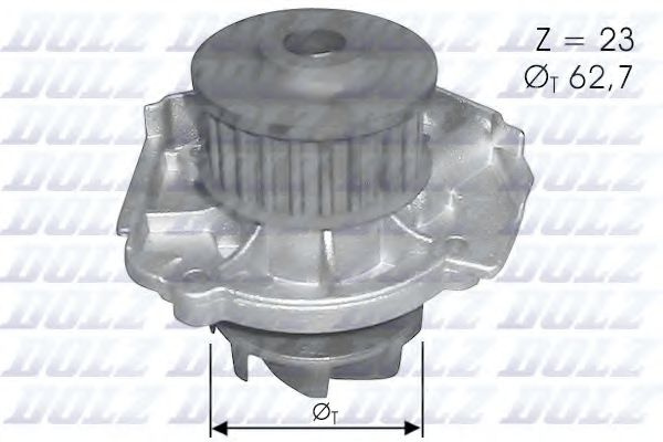 Pompa apa FIAT PUNTO Cabriolet (176C) (1994 - 2000) DOLZ S319 piesa NOUA