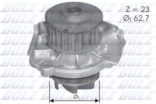 Pompa apa FIAT PUNTO Cabriolet (176C) (1994 - 2000) DOLZ S319 piesa NOUA
