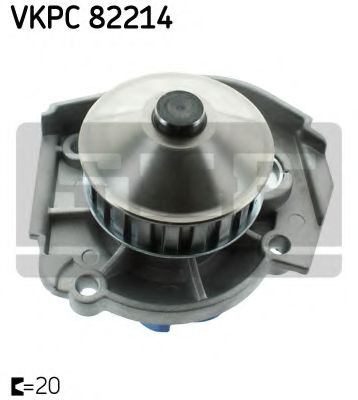 Pompa apa FIAT PUNTO Van (176L) (1996 - 2000) SKF VKPC 82214 piesa NOUA