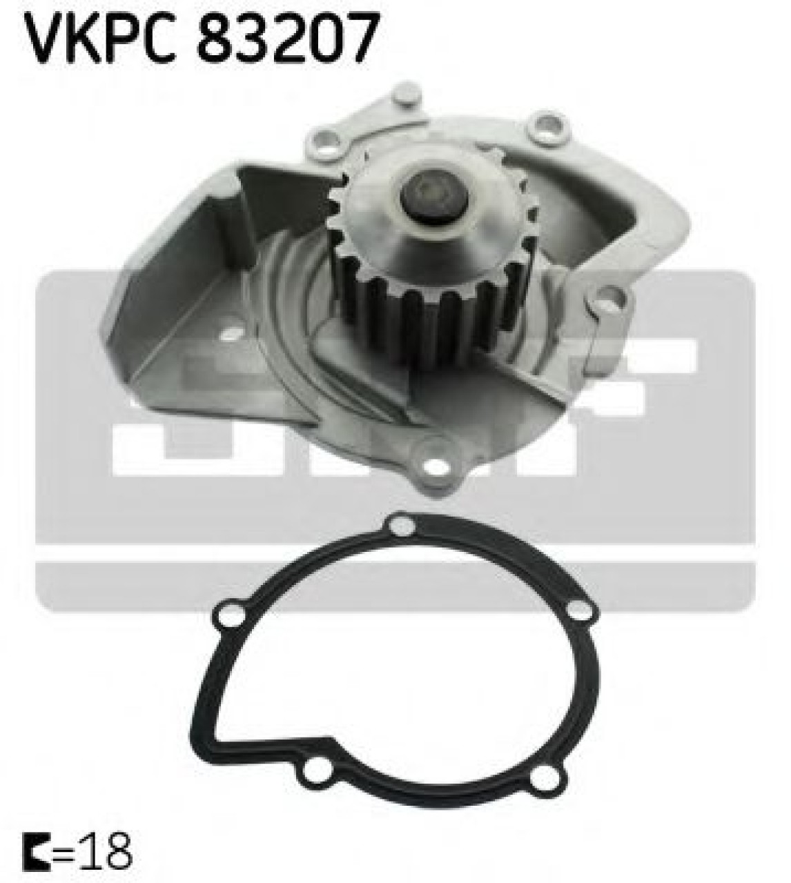 Pompa apa FORD C-MAX II (DXA) (2010 - 2016) SKF VKPC 83207 piesa NOUA
