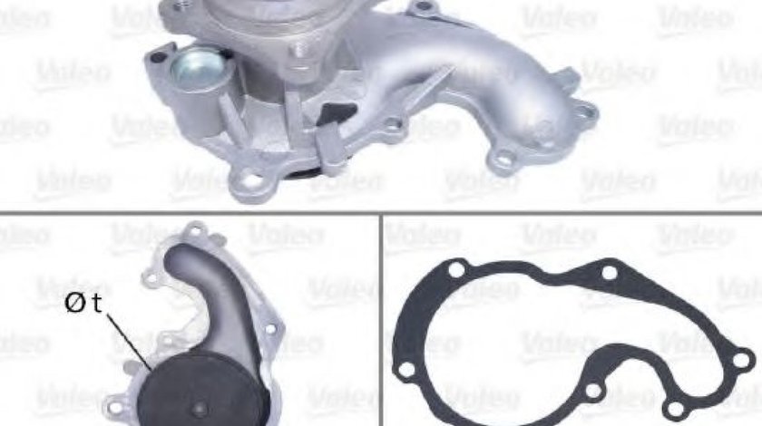 Pompa apa FORD FOCUS C-MAX (2003 - 2007) VALEO 506641 piesa NOUA