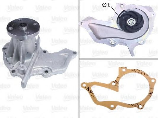 Pompa apa FORD FOCUS II Combi (DA) (2004 - 2012) VALEO 506472 piesa NOUA