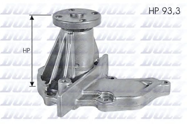Pompa apa FORD FUSION (JU) (2002 - 2012) DOLZ F133 piesa NOUA