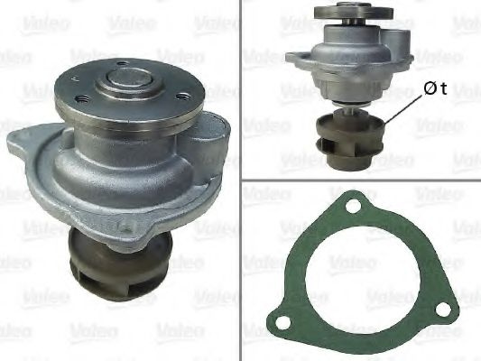 Pompa apa FORD KA (RB) (1996 - 2008) VALEO 506809 piesa NOUA
