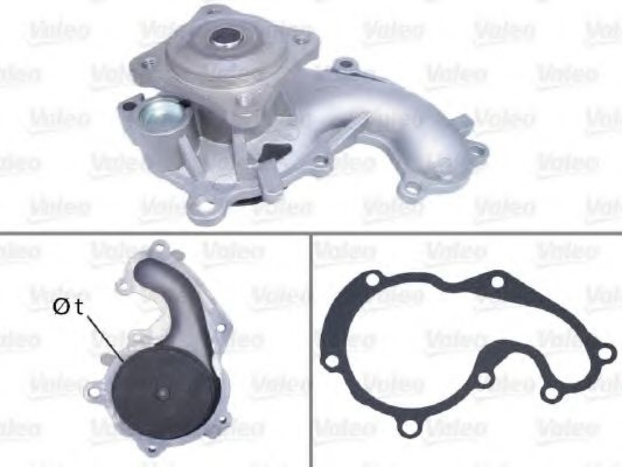 Pompa apa FORD TRANSIT CONNECT (P65, P70, P80) (2002 - 2016) VALEO 506641 piesa NOUA