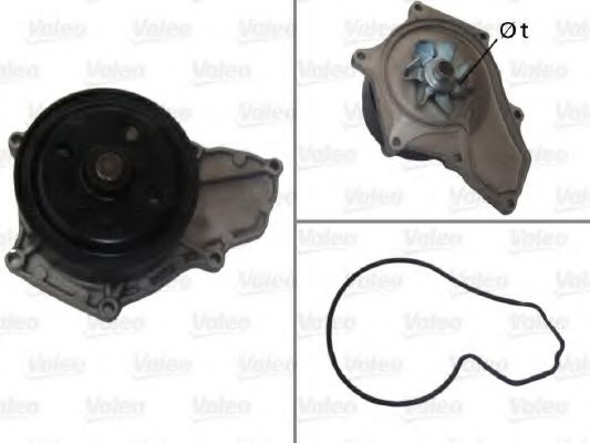 Pompa apa HONDA ACCORD VII Tourer (CM) (2003 - 2008) VALEO 506878 piesa NOUA