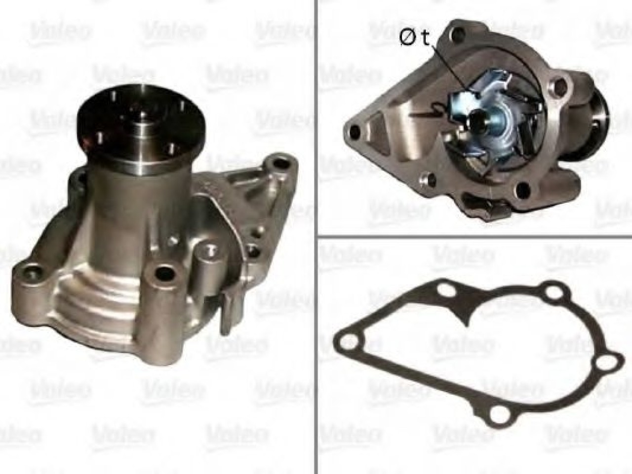 Pompa apa HYUNDAI ACCENT III (MC) (2005 - 2010) VALEO 506813 piesa NOUA