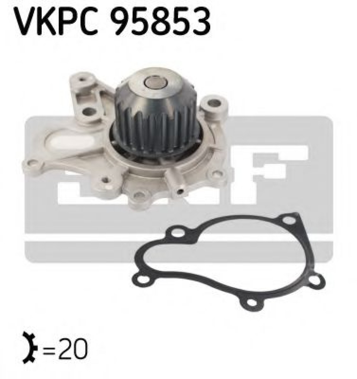 Pompa apa HYUNDAI SANTA FE I (SM) (2000 - 2006) SKF VKPC 95853 piesa NOUA