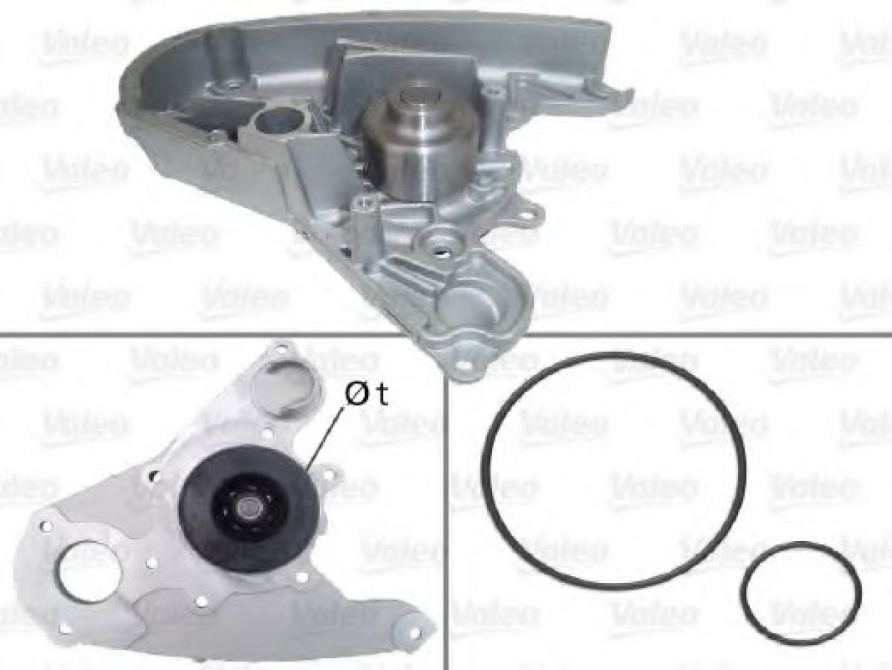 Pompa apa IVECO DAILY III platou / sasiu (1999 - 2006) VALEO 506864 piesa NOUA