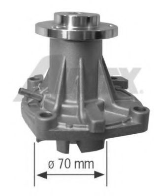 Pompa apa JEEP GRAND CHEROKEE II (WJ, WG) (1998 - 2005) AIRTEX 1651 piesa NOUA