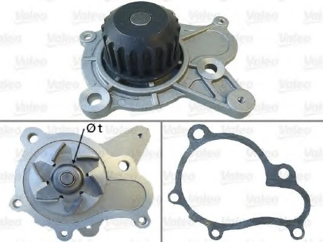 Pompa apa KIA CARENS III (UN) (2006 - 2013) VALEO 506814 piesa NOUA
