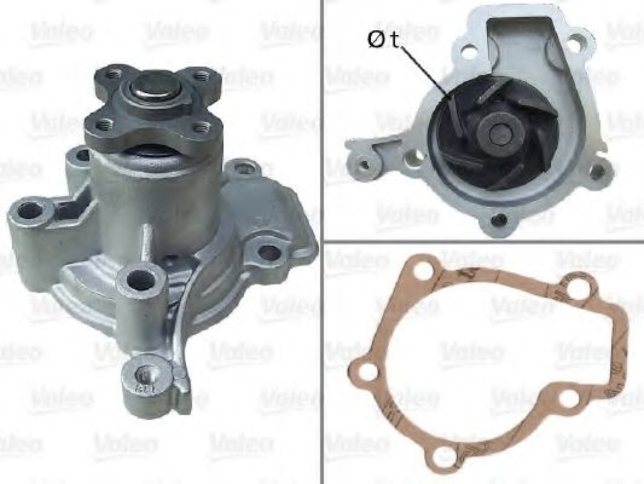 Pompa apa KIA CEED Hatchback (ED) (2006 - 2012) VALEO 506818 piesa NOUA