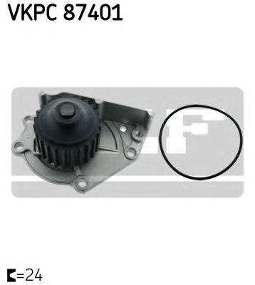 Pompa apa LAND ROVER FREELANDER (LN) (1998 - 2006) SKF VKPC 87401 piesa NOUA