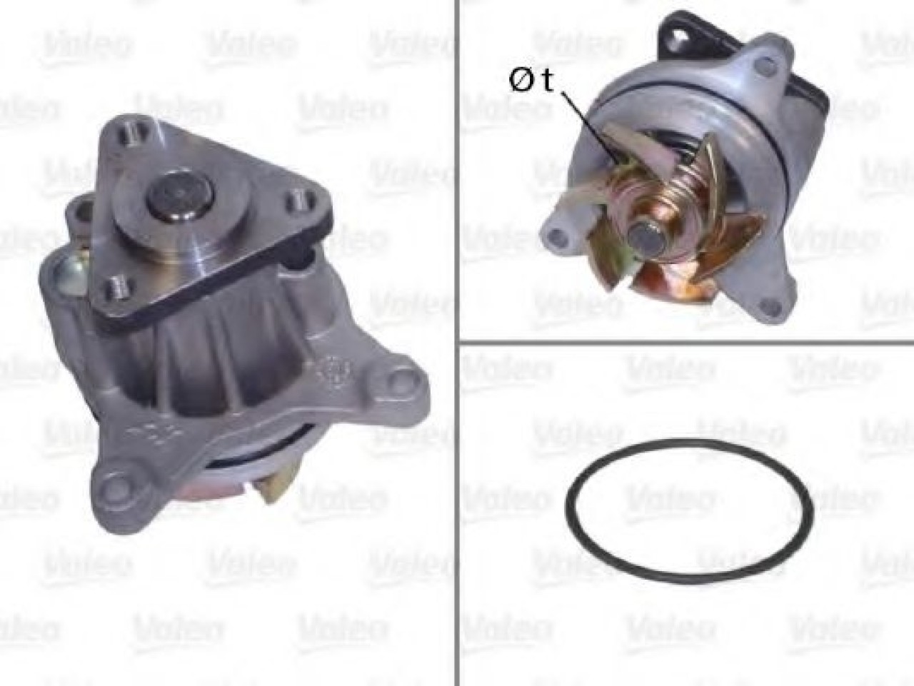 Pompa apa MAZDA CX-7 (ER) (2006 - 2016) VALEO 506694 piesa NOUA