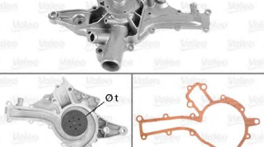 Pompa apa MERCEDES C-CLASS Combi (S202) (1996 - 2001) VALEO 506787 piesa NOUA