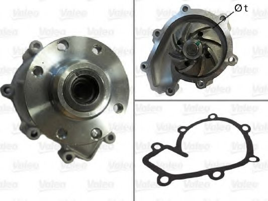 Pompa apa MERCEDES C-CLASS (W202) (1993 - 2000) VALEO 506060 piesa NOUA
