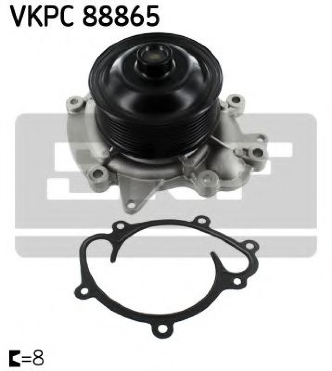 Pompa apa MERCEDES C-CLASS (W203) (2000 - 2007) SKF VKPC 88865 piesa NOUA