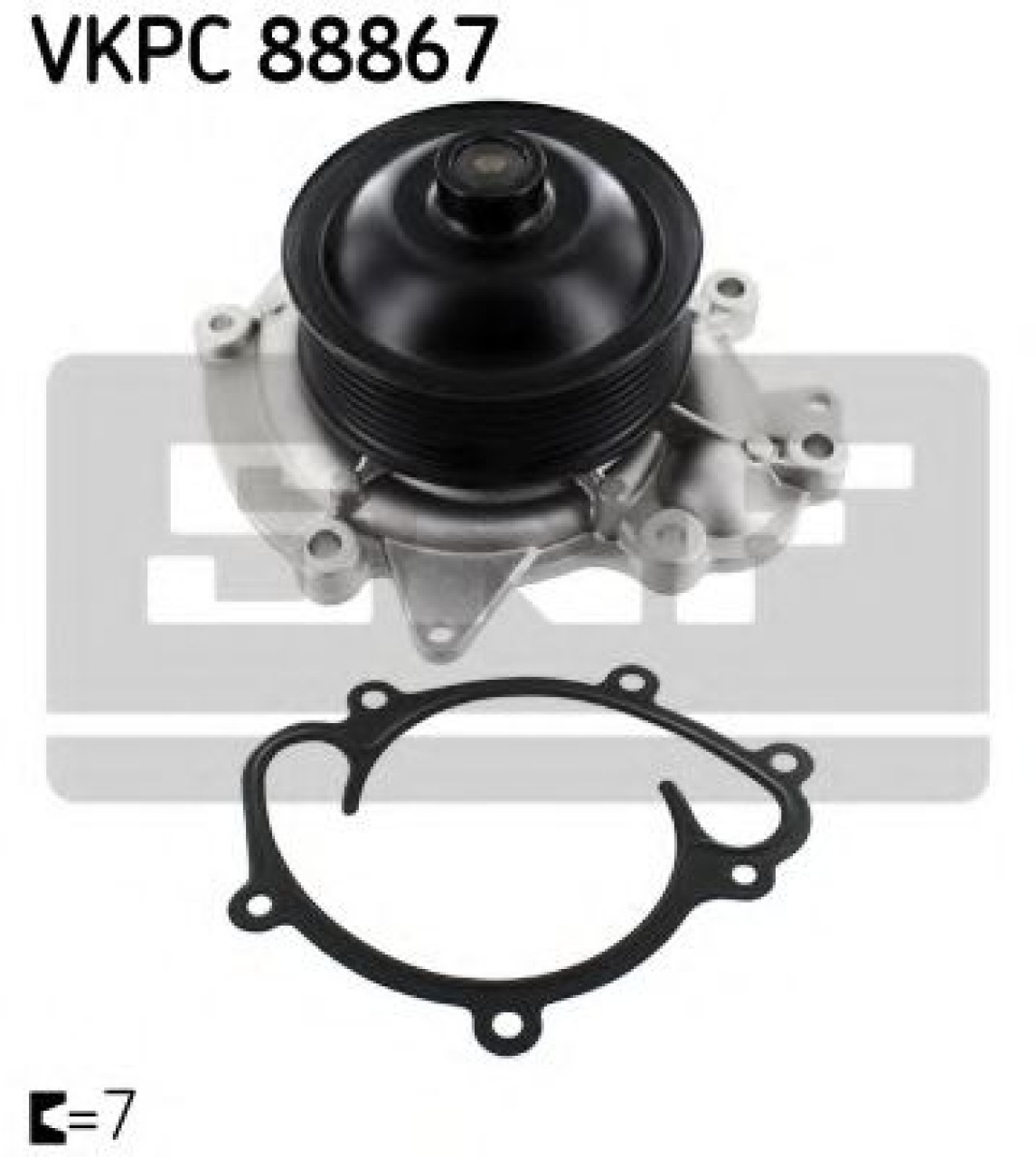 Pompa apa MERCEDES C-CLASS (W203) (2000 - 2007) SKF VKPC 88867 piesa NOUA