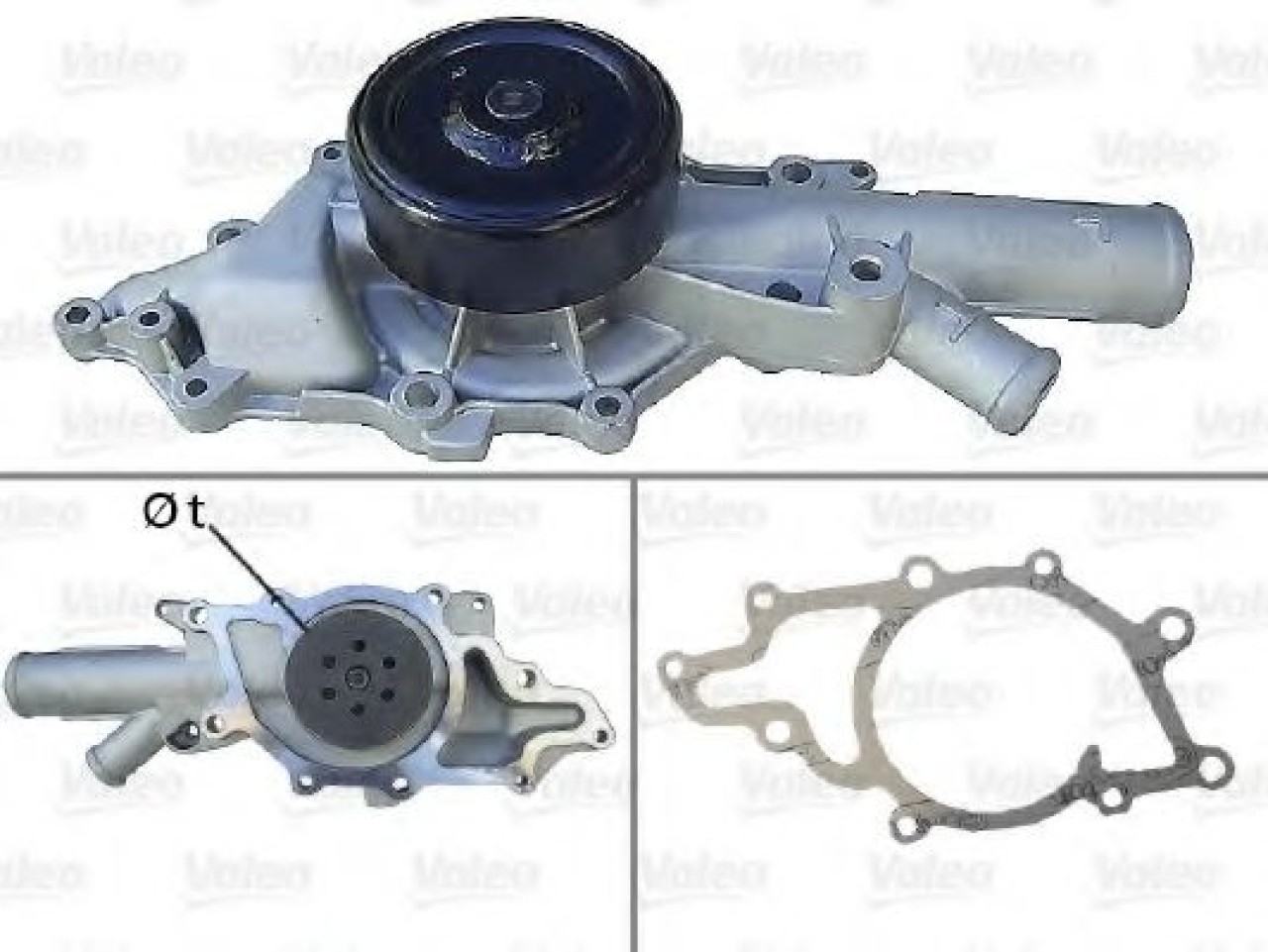 Pompa apa MERCEDES C-CLASS (W203) (2000 - 2007) VALEO 506831 piesa NOUA