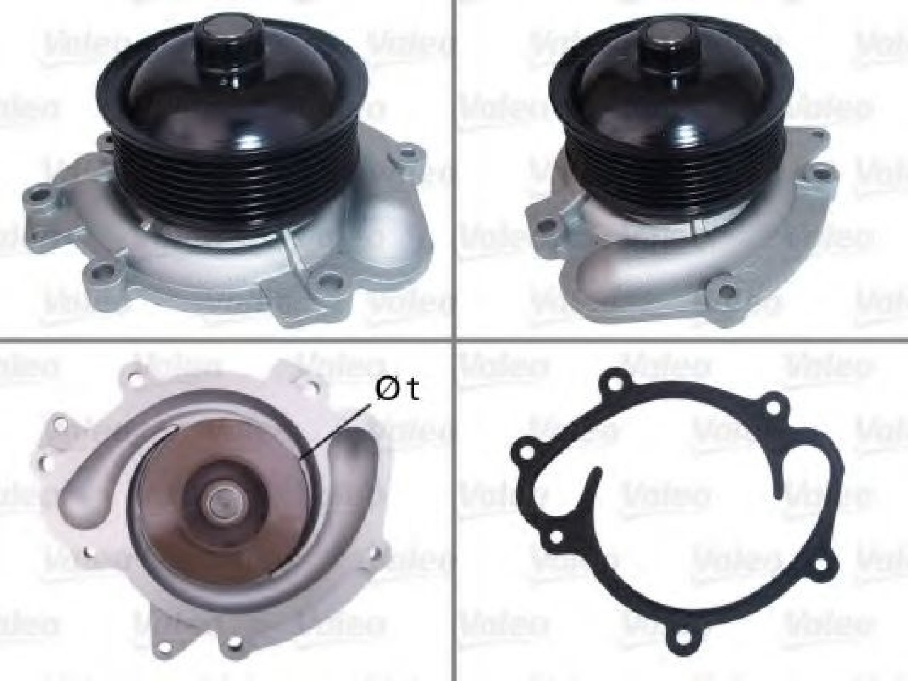 Pompa apa MERCEDES CLS (C219) (2004 - 2011) VALEO 506980 piesa NOUA